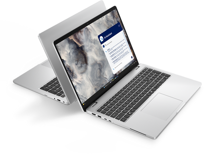 AMD 라이젠 AI 프로 300 시리즈 탑재 기업용 노트북 델프로 16 플러스.