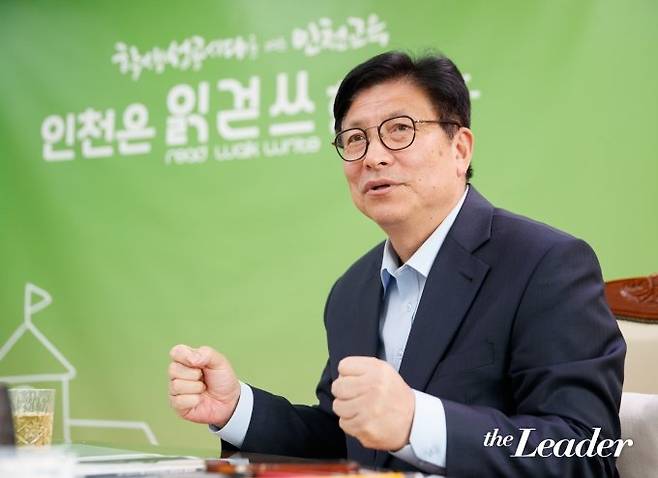 ▲도성훈 인천광역시교육감/사진=이기범 머니투데이 기자