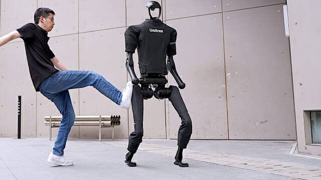 중국 유니트리 휴머노이드 로봇 H1 (사진=유니트리)