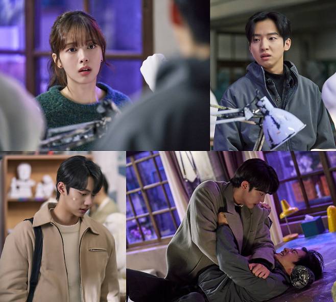 ‘바니와 오빠들’ 한밤중 노정의 급습한 남자, 다름 아닌 전 남친? 사진 제공 : MBC 바니와 오빠들