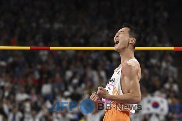 우상혁. ⓒAFPBBNews = News1