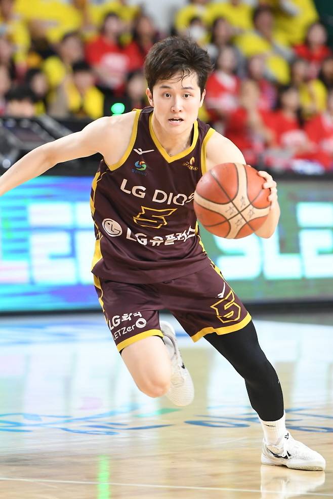 LG 양준석. 사진=KBL