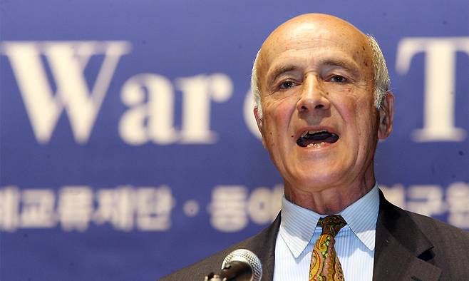 미국 하버드대 조지프 나이 교수. 연합뉴스