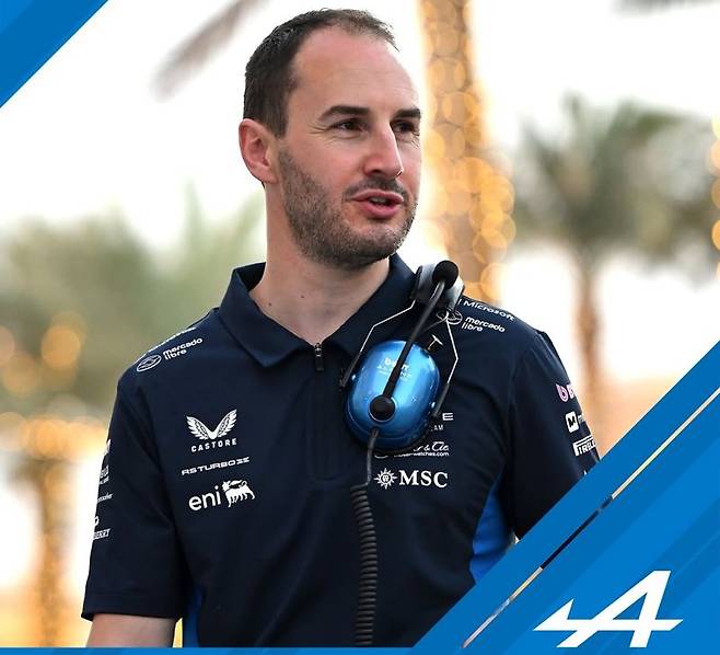 올리버 오크스 전 알핀 대표. 인스타그램 캡처