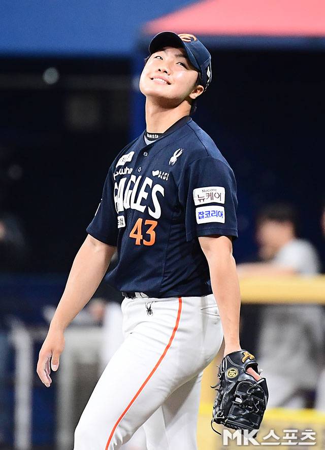 최근 연일 쾌투하고 있는 정우주. 사진(고척 서울)=김영구 기자