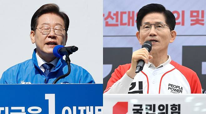 ▲ 이재명 더불어민주당 대선 후보와 김문수 국민의힘 대선 후보 /연합뉴스