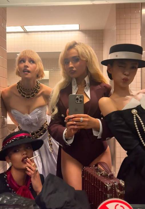 사진=왼쪽 위부터 시계 방향/앙젤, 사브리나 카펜터, 제니, 휘트니 피크/제니 공식 계정