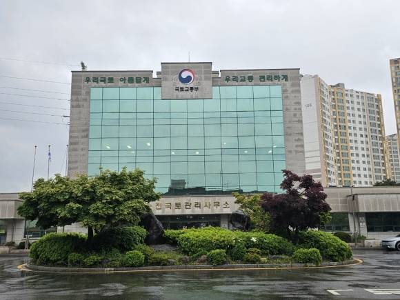 순천시 덕월동에 위치한 순천국토관리사무소 전경