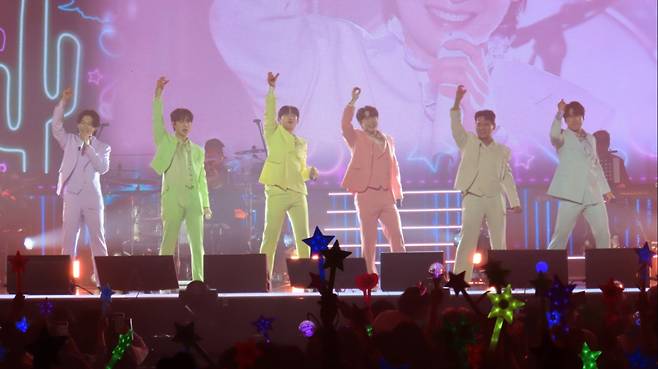 김용빈·손빈아·천록담·춘길·최재명·추혁진 '미스터트롯3' 광주 콘서트 大성황