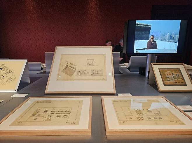 Installation view of "My Home Is Your Home" at ACP-Palazzo Franchetti in Venice, Italy, Friday (Park Yuna/The Korea Herald)