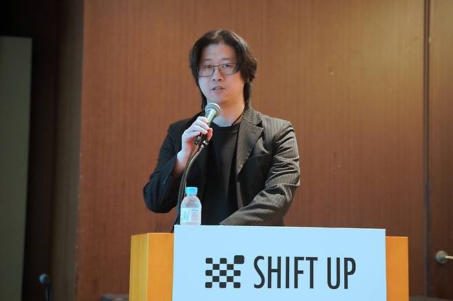 시프트업 김형태 대표이사. 게임사 제공