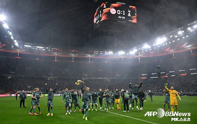 유로파리그 정상에 도전하는 토트넘 홋스퍼 사진=AFPBBNews=News1