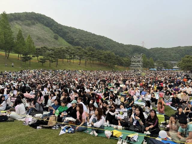 2024년 서원밸리 자선 그린콘서트 현장