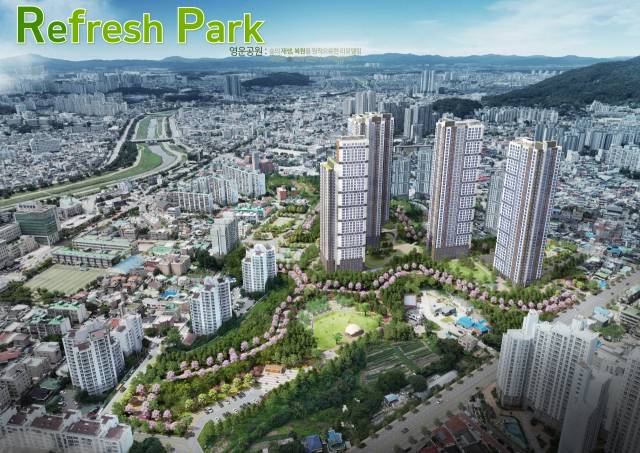 영운근린공원 민간개발 조감도. 사진제공=청주시