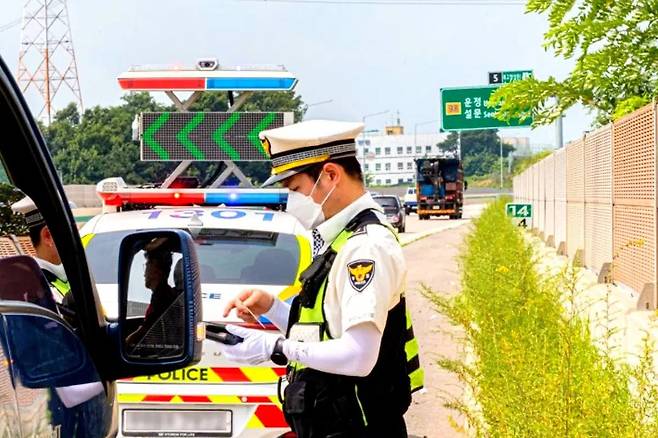 차량 내 물건 단속 대상