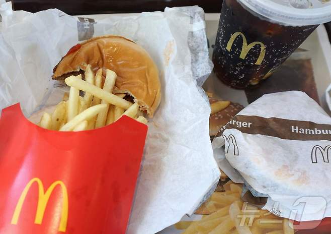 맥도날드 햄버거(사진은 기사와 직접 관련이 없음) ⓒ AFP=뉴스1