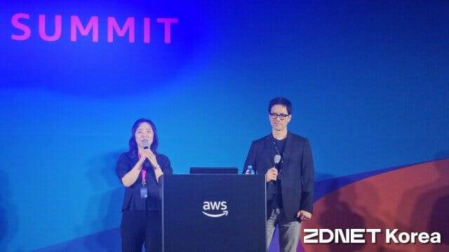 문체부 박송이 주무관(왼쪽), GIST 신정호 PM (사진=한정호 기자)