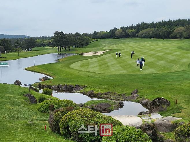 제주 핀크스 골프클럽 코스 전경. (사진=주영로 기자)