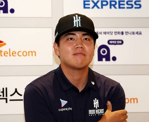 2025년 한국프로골프(KPGA) 투어 SK텔레콤 오픈 대회에 출전한 장유빈 프로. 사진제공=KPGA