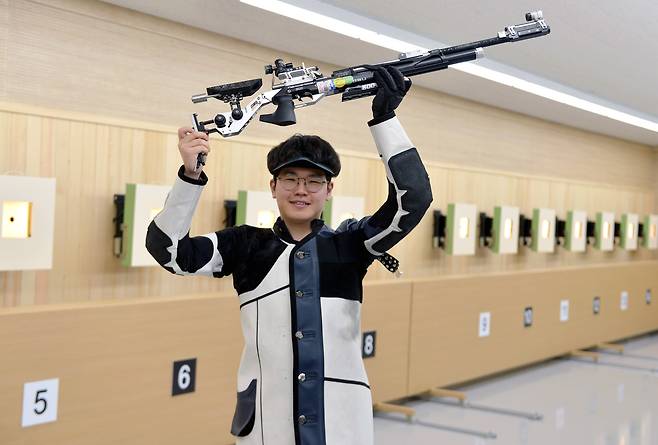 청각장애 명사수 김우림. 김성태 객원기자