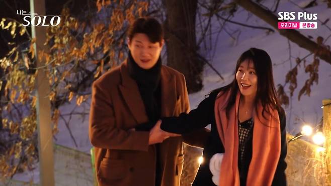 영자를 선택한 영철. /사진=SBSPlus·ENA '나는 솔로' 캡처