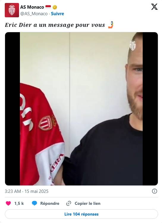 ▲ AS 모나코 SNS