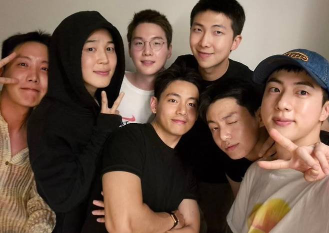 방탄소년단. 사진|RM 인스타그램