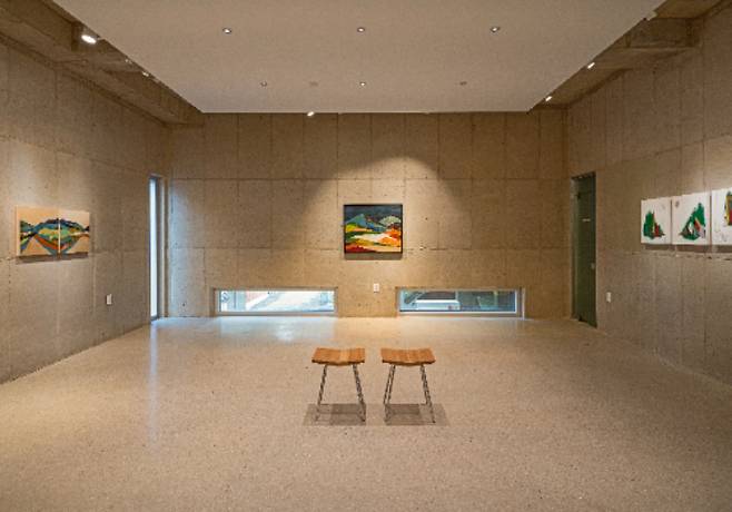 청주시 대성동 올리브(ALL-LIVE)의 전시공간. 자료사진