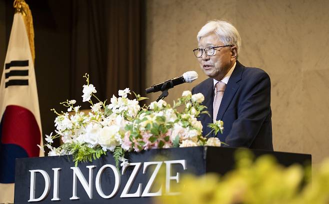 아시아산악연맹 이인정 회장. 대한산악연맹 제공