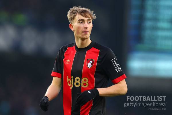 딘 하위선(본머스). 게티이미지코리아