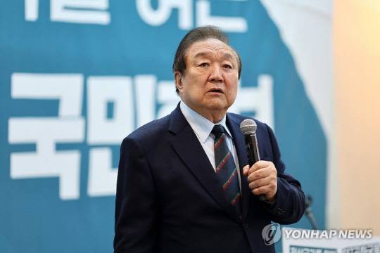 정대철 헌정회장. 연합뉴스