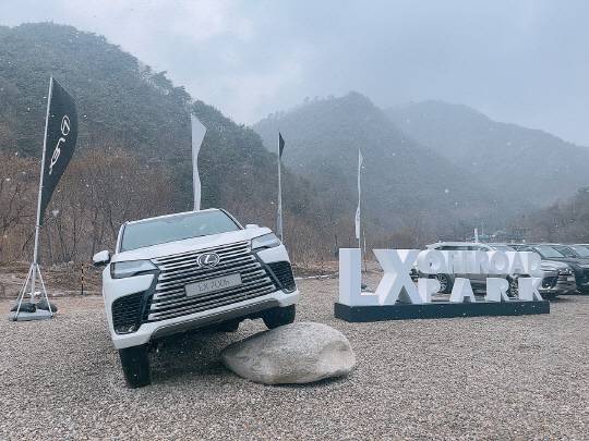 렉서스 올 뉴 LX700h. 장우진 기자