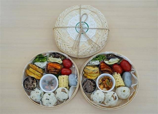대관령 숲길에서만 만날 수 있는 대굴령 솔찬 도시락/사진=산림청