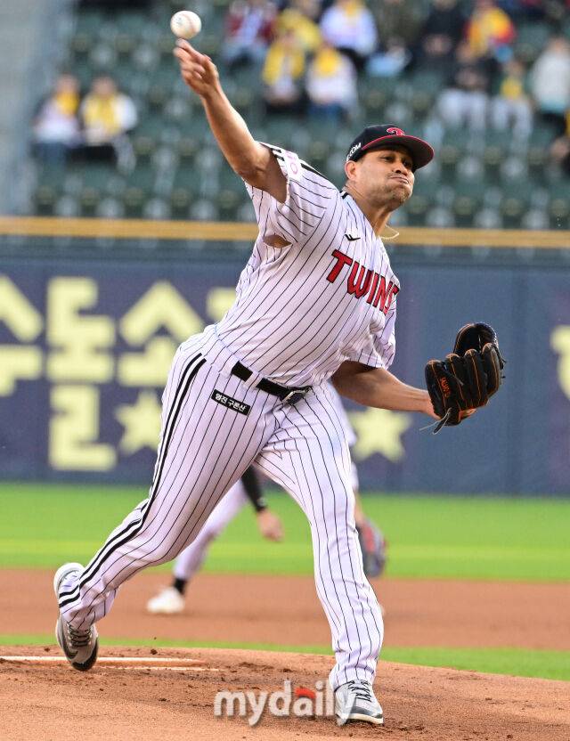 LG 트윈스 요니 치리노스./마이데일리