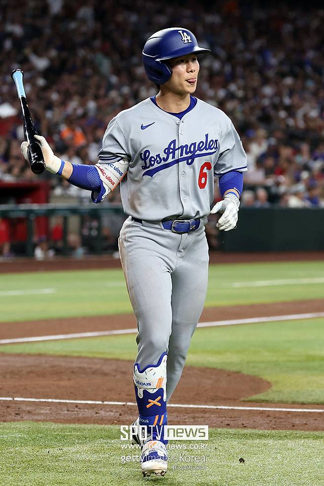 ▲ 다저스는 확고한 주전 선수가 아니라면 플래툰 비율이 높고, 19일 에인절스 선발도 좌완 기쿠치라 김혜성의 출전 기회가 제약될 것이라는 우려가 나온다.