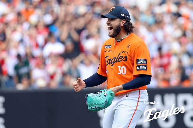 한화 이글스 외국인 투수 코디 폰세.(사진=한화이글스 제공)