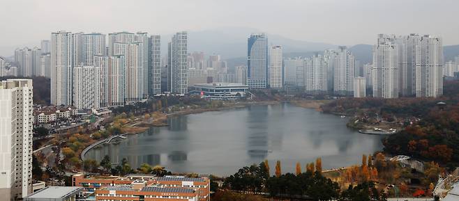 경기 수원시 광교신도시의 모습. / 뉴스1