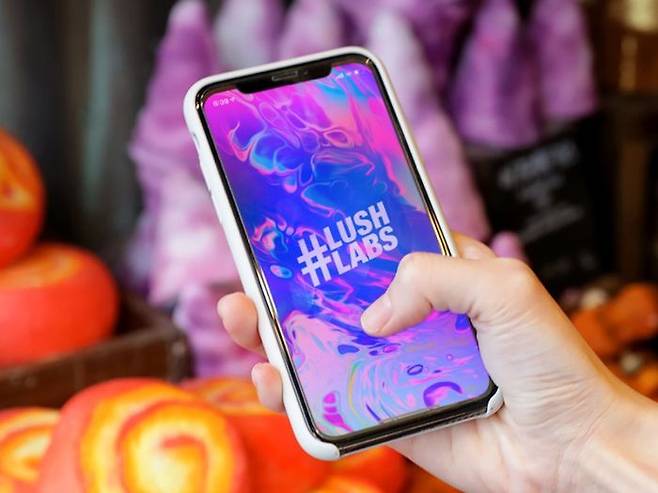 러쉬 앱.ⓒ러쉬코리아 홈페이지 캡처