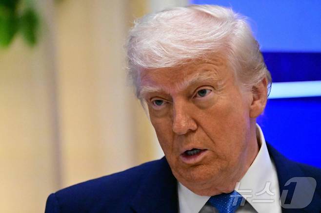 도널드 트럼프 미국 대통령. ⓒ AFP=뉴스1 ⓒ News1 류정민 특파원