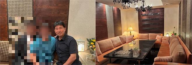 더불어민주당이 19일 서울 여의도 당사에서 "윤석열 전 대통령의 내란 혐의 사건 재판장인 지귀연 서울중앙지법 부장판사가 유흥업소에서 접대받았다"라는 의혹을 제기하며 관련 사진을 공개했다. / 사진=더불어민주당 제공