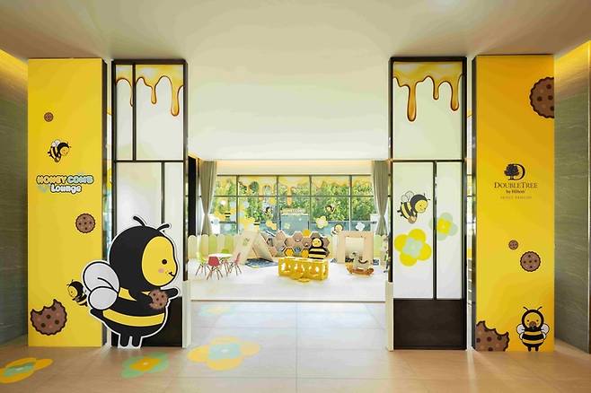 허니콤 라운지 / 사진=더블트리 바이 힐튼 서울 판교
