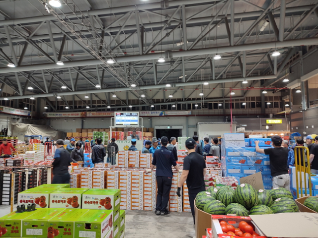 ▲인천시 남촌농산물도매시장 ⓒ인천광역시