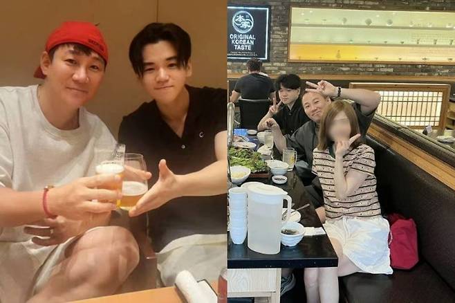 사진=윤민수, 김민지 SNS