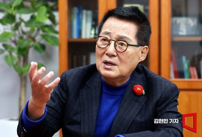 박지원 더불어민주당 의원. 김현민 기자