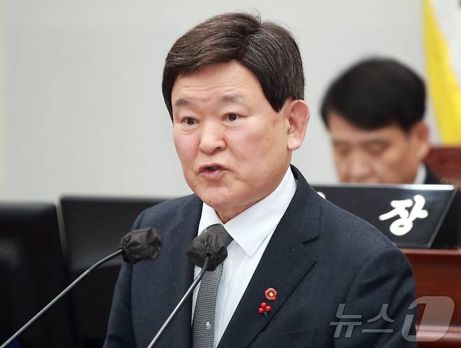 김광수 제주도교육감(제주도의회 제공, 재판매 및 DB 금지) 2025.2.18/뉴스1 ⓒ News1 오미란 기자