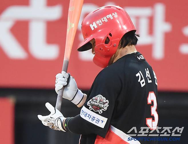 21일 수원 KT위즈파크에서 열린 KIA-KT전. 3회초 타석에 들어선 김선빈. 수원=정재근 기자 cjg@sportschosun.com/2025.5.21/