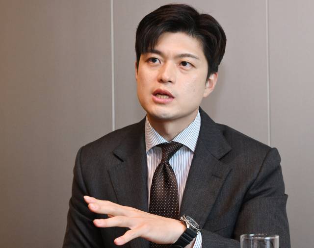 김용태 국민의힘 비상대책위원장이 서울경제신문과 인터뷰를 하고 있다. 오승현 기자