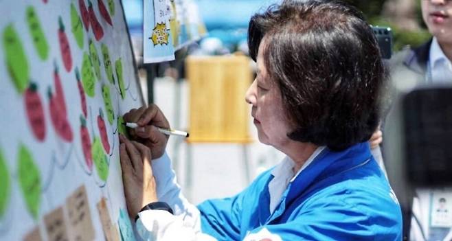 추미애 더불어민주당 선대위원장. (본인 페이스북 캡처)