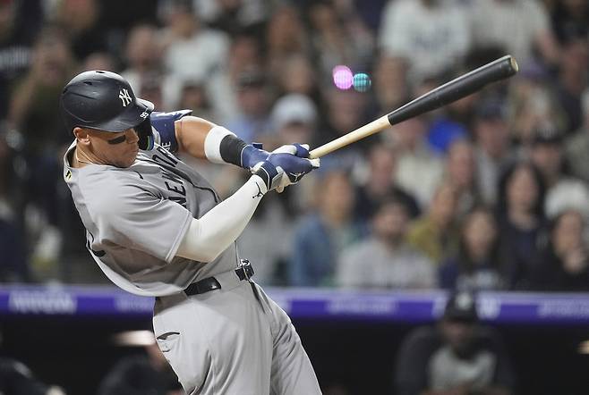 애런 저지. 덴버 | AP연합뉴스