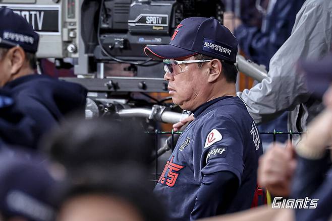 ▲ 김태형 롯데 감독 ⓒ롯데 자이언츠